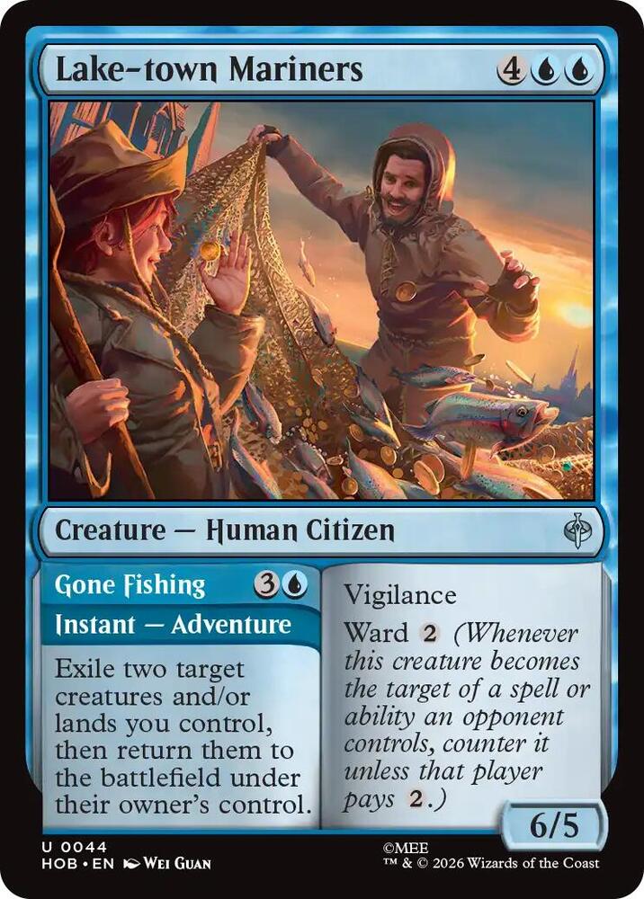 Lake-town Mariners [Foil] (The Hobbit)(HOB-44)(U)