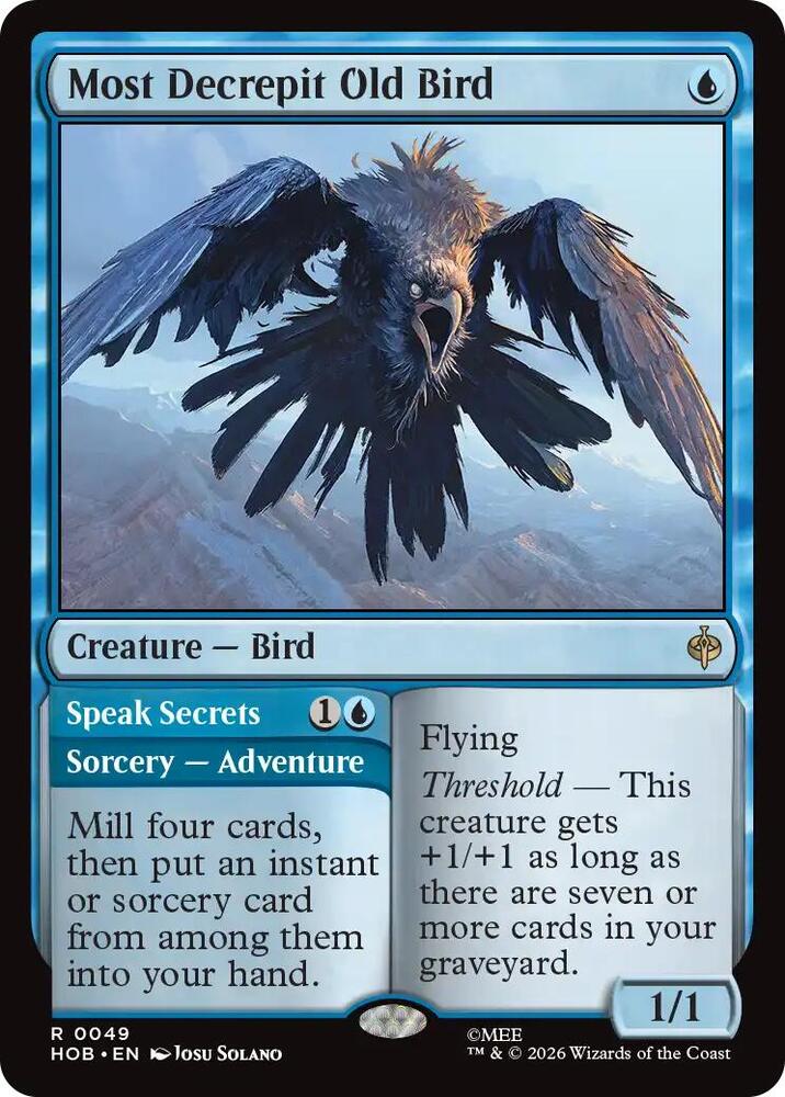Most Decrepit Old Bird (The Hobbit)(HOB-49)(R)