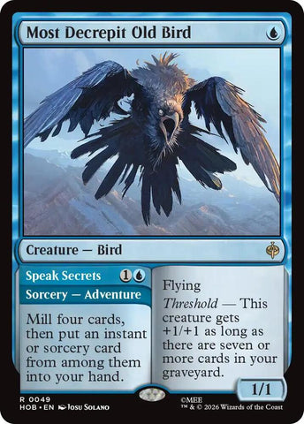 Most Decrepit Old Bird (The Hobbit)(HOB-49)(R)