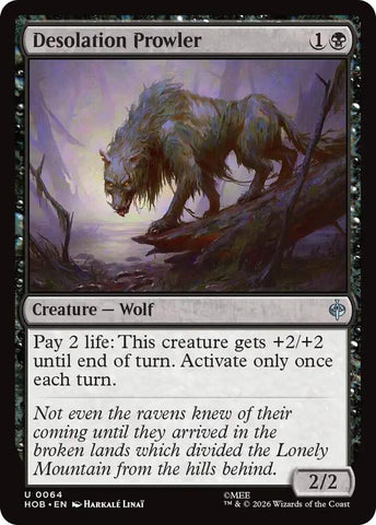 Desolation Prowler [Foil] (The Hobbit)(HOB-64)(U)