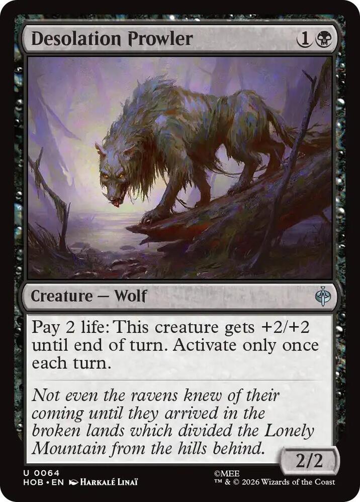 Desolation Prowler (The Hobbit)(HOB-64)(U)