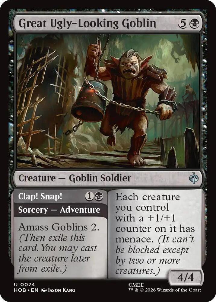 Great Ugly-Looking Goblin [Foil] (The Hobbit)(HOB-74)(U)