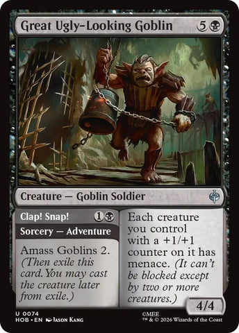 Great Ugly-Looking Goblin [Foil] (The Hobbit)(HOB-74)(U)