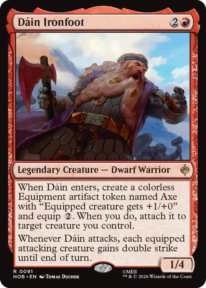 Dain Ironfoot (The Hobbit)(HOB-91)(R)