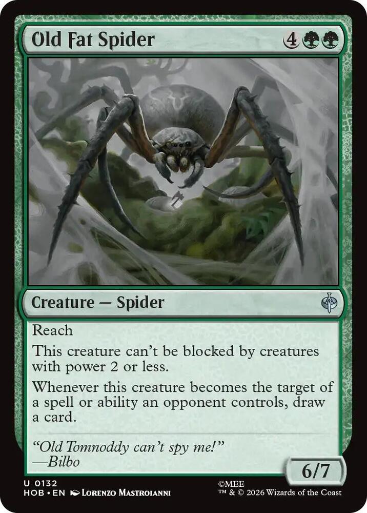 Old Fat Spider (The Hobbit)(HOB-132)(U)