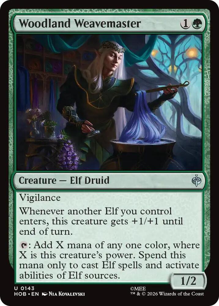 Woodland Weavemaster [Foil] (The Hobbit)(HOB-143)(U)