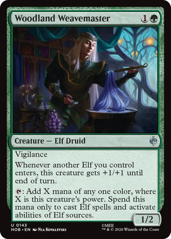 Woodland Weavemaster [Foil] (The Hobbit)(HOB-143)(U)