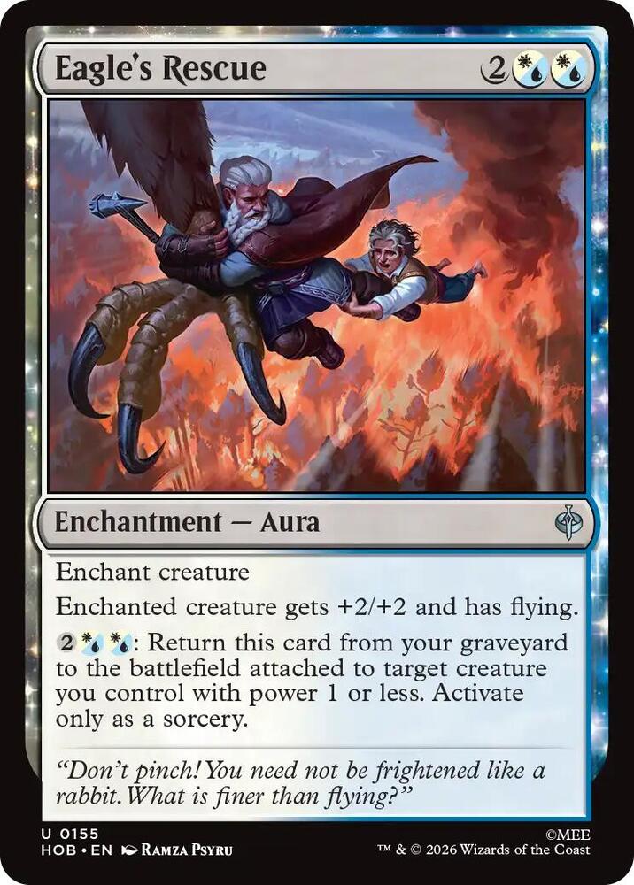 Eagle's Rescue [Foil] (The Hobbit)(HOB-155)(U)
