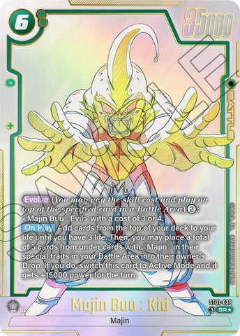 Majin Buu : Kid [038] [Alternate Art] [Foil] (ST01-038)(SR)