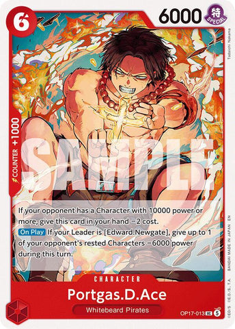 Portgas.D.Ace (The World's Strongest Warriors)(OP17-013)(UC)