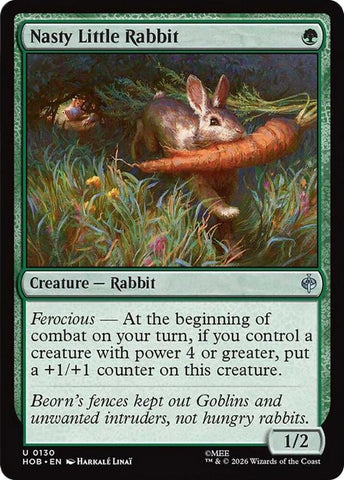 Nasty Little Rabbit (The Hobbit)(HOB-130)(U)