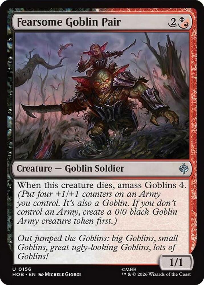 Fearsome Goblin Pair (The Hobbit)(HOB-156)(U)