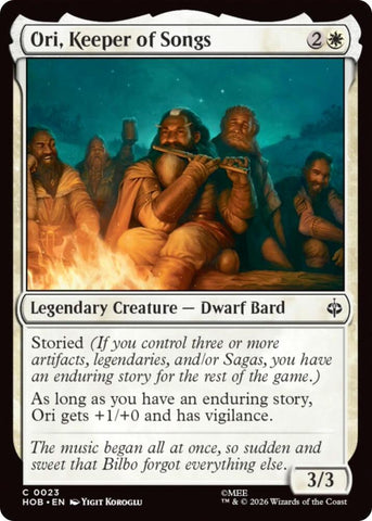 Ori, Keeper of Songs (The Hobbit)(HOB-23)(C)