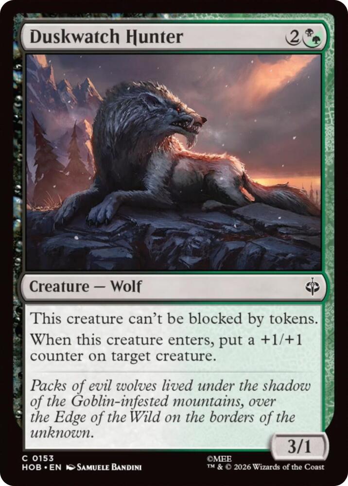 Duskwatch Hunter (The Hobbit)(HOB-153)(C)