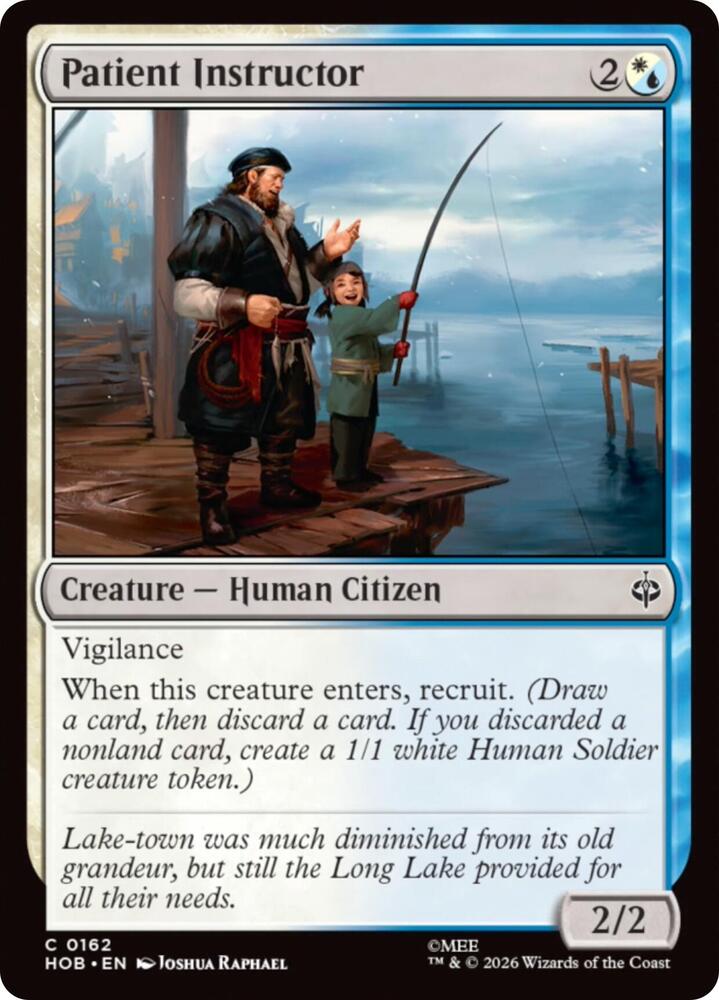 Patient Instructor [Foil] (The Hobbit)(HOB-162)(C)