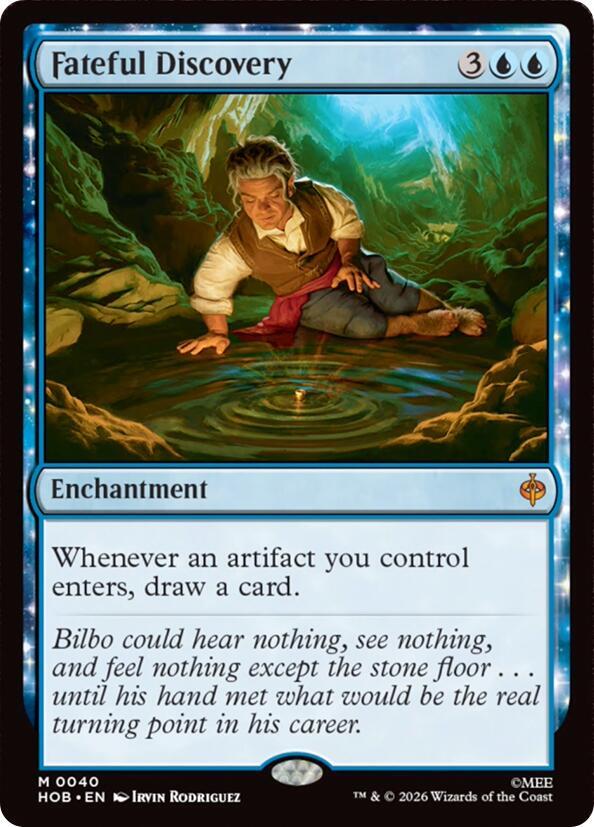 Fateful Discovery [Foil] (The Hobbit)(HOB-40)(M)
