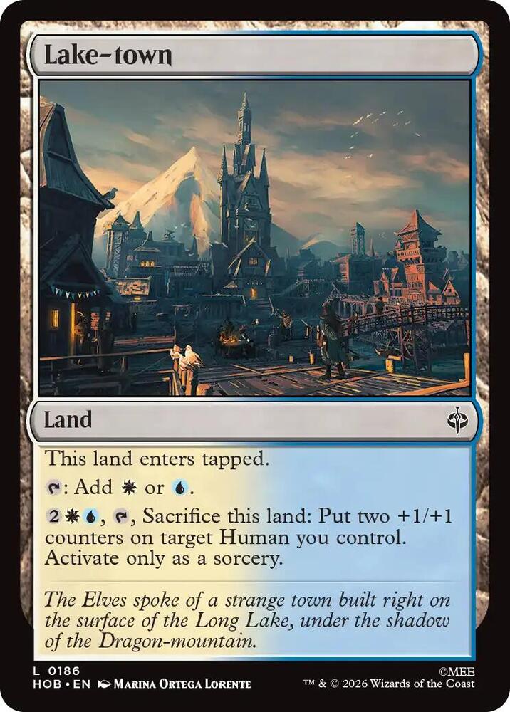 Lake-town [Foil] (The Hobbit)(HOB-186)(L)