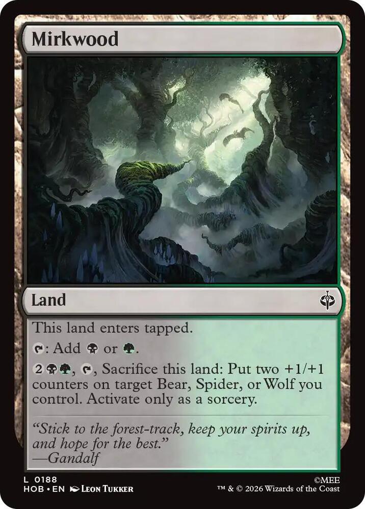 Mirkwood [Foil] (The Hobbit)(HOB-188)(L)
