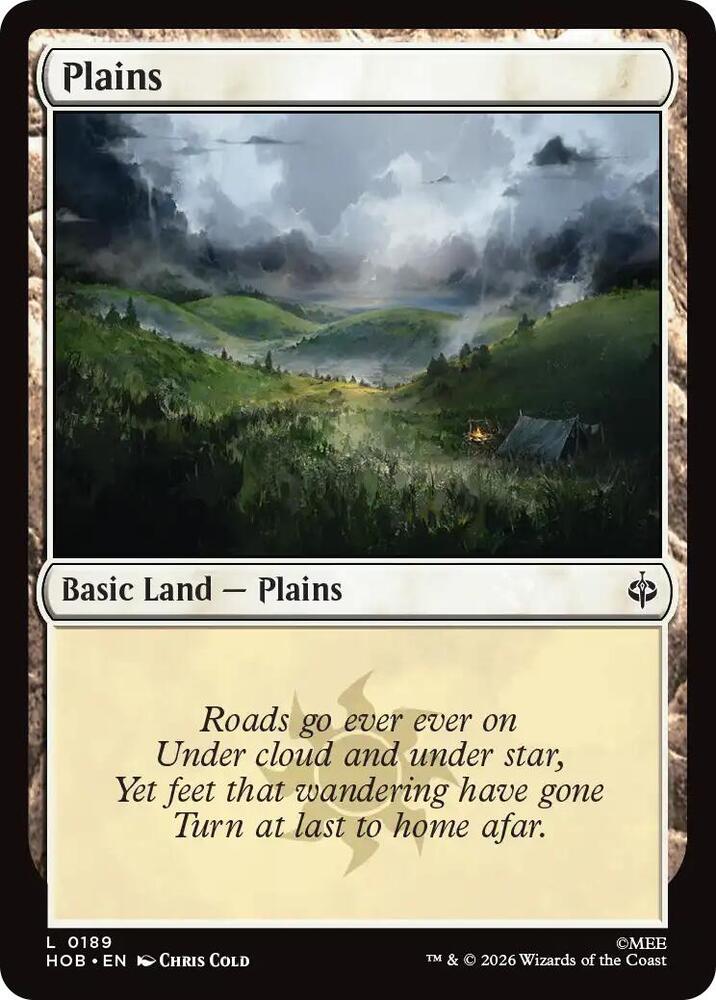 Plains (0189) (The Hobbit)(HOB-189)(L)