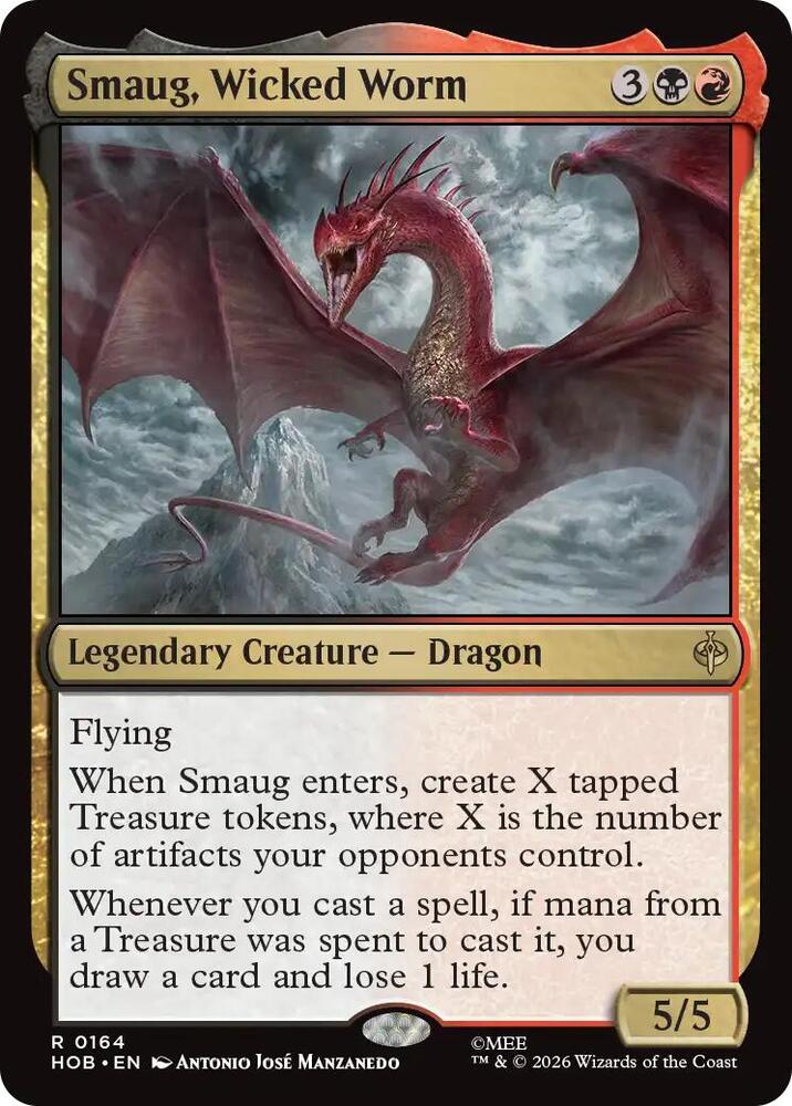 Smaug, Wicked Worm (The Hobbit)(HOB-164)(R)