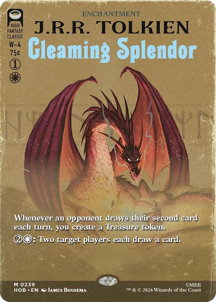 Gleaming Splendor [Borderless] (The Hobbit)(HOB-239)(M)