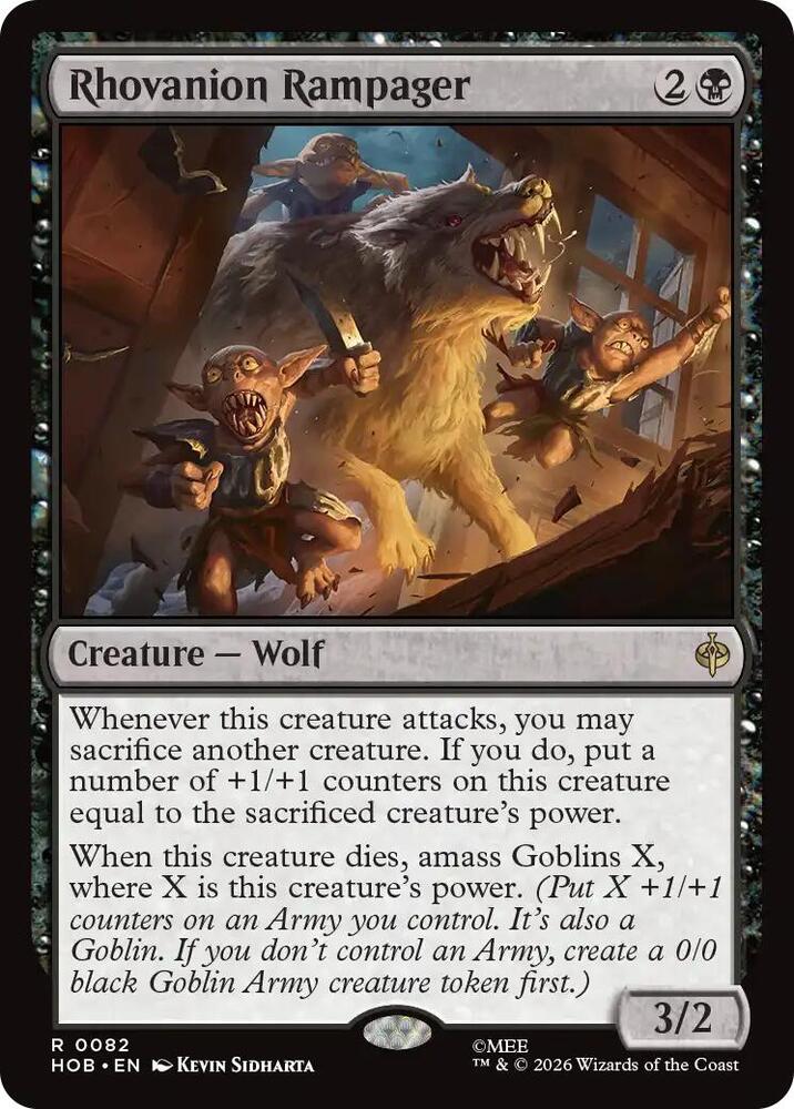 Rhovanion Rampager [Foil] (The Hobbit)(HOB-82)(R)