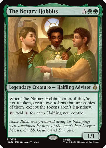 The Notary Hobbits [Foil] (The Hobbit)(HOB-131)(R)
