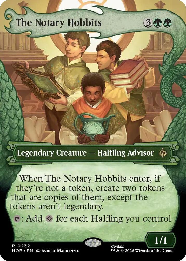 The Notary Hobbits [Showcase] (The Hobbit)(HOB-232)(R)