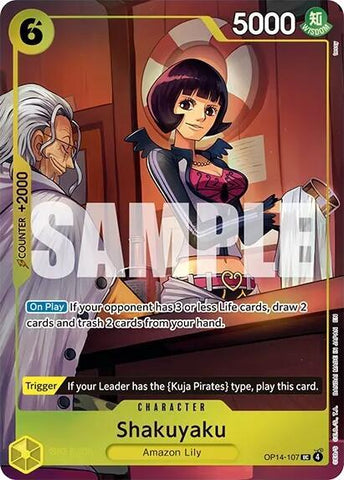 Shakuyaku [One Piece Card Game Illustration Box Vol. 7] [Foil] (One Piece Promotion Cards)(OP14-107)(UC)