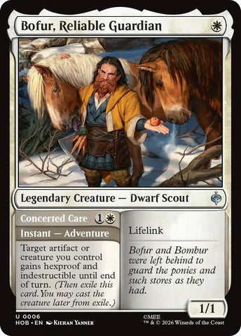 Bofur, Reliable Guardian (The Hobbit)(HOB-6)(U)
