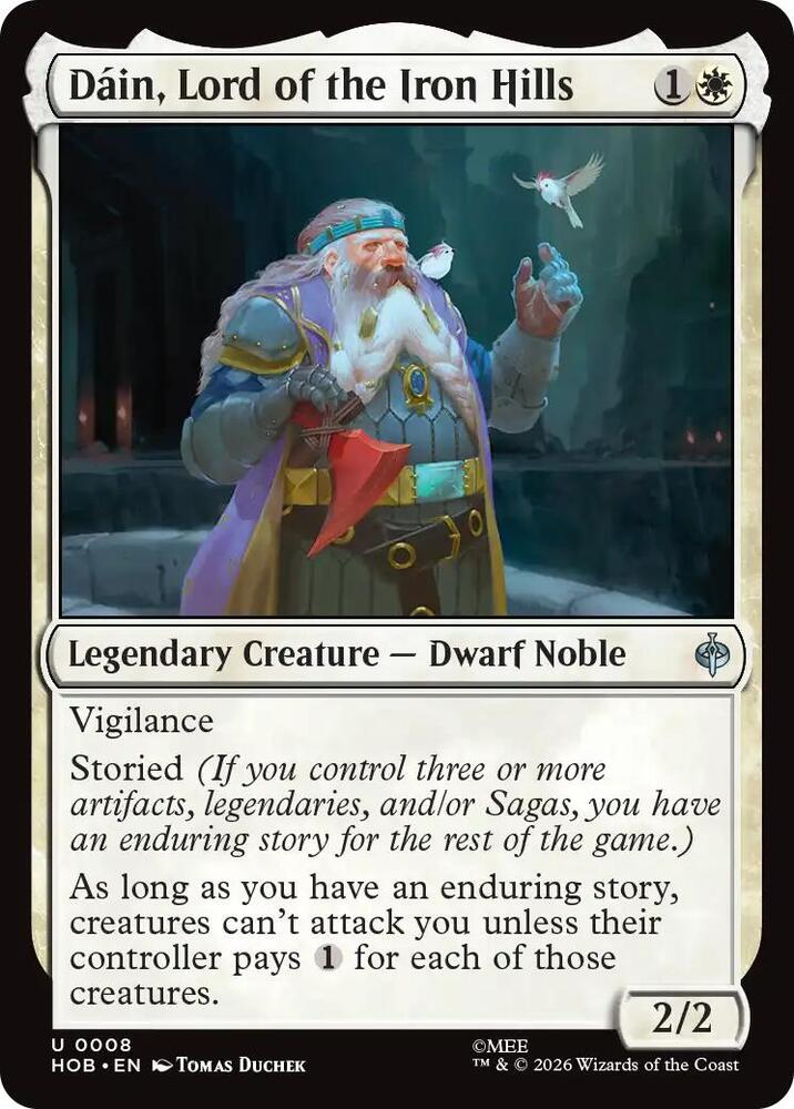 Dain, Lord of the Iron Hills [Foil] (The Hobbit)(HOB-8)(U)