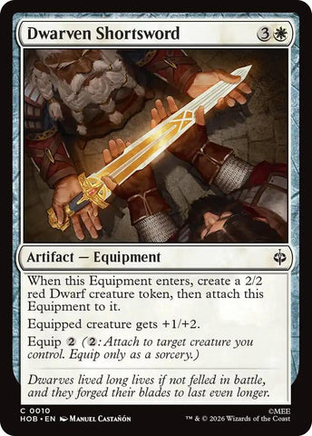 Dwarven Shortsword (The Hobbit)(HOB-10)(C)
