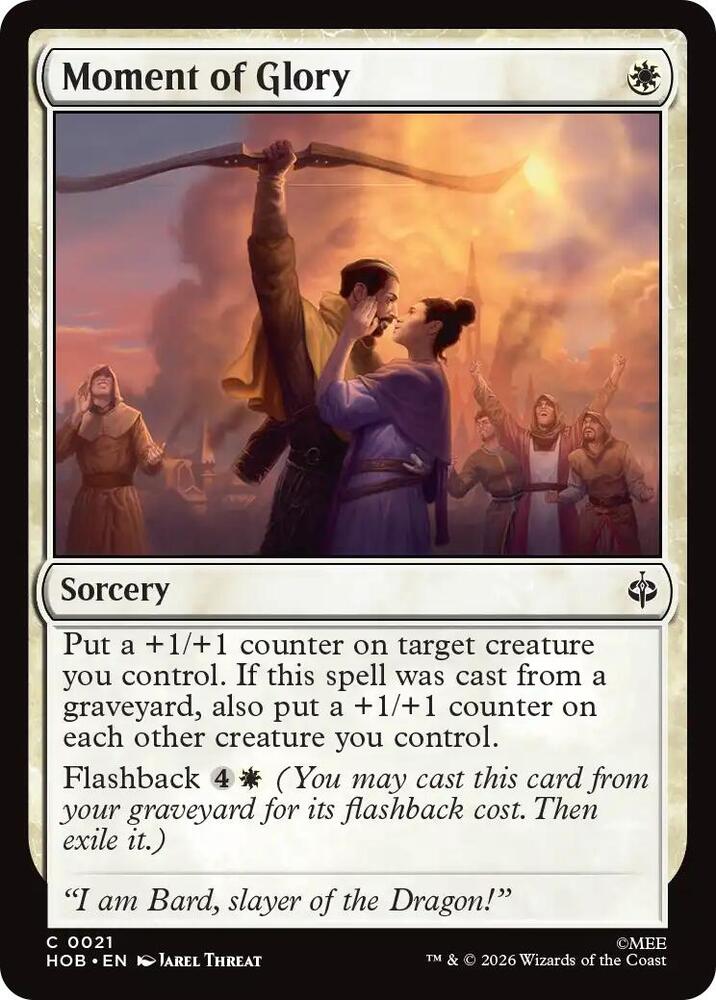 Moment of Glory (The Hobbit)(HOB-21)(C)