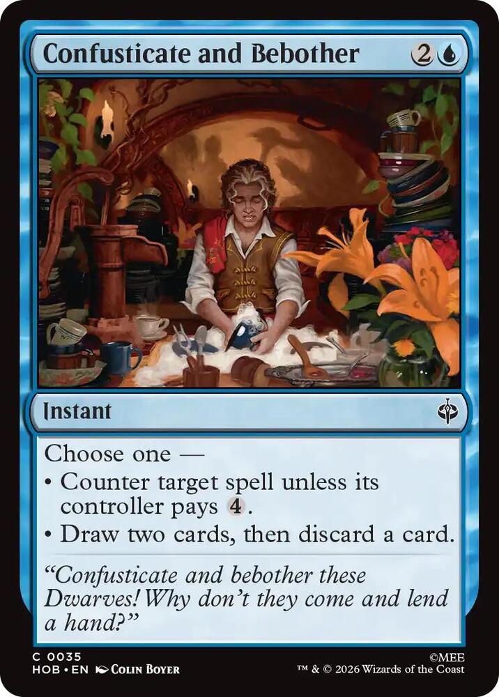 Confusticate and Bebother (The Hobbit)(HOB-35)(C)