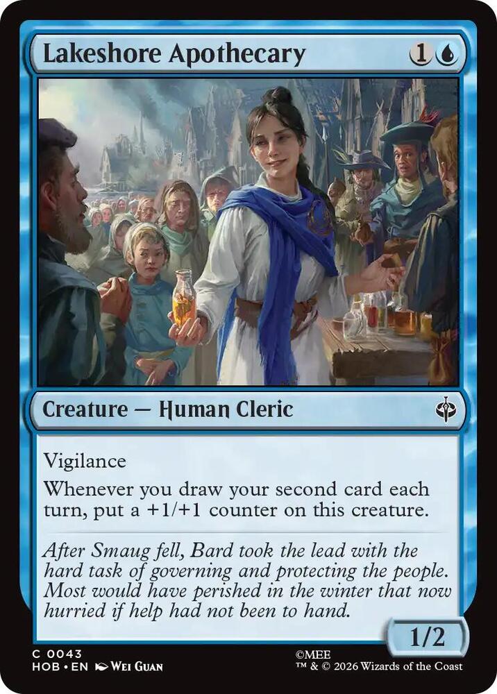 Lakeshore Apothecary [Foil] (The Hobbit)(HOB-43)(C)