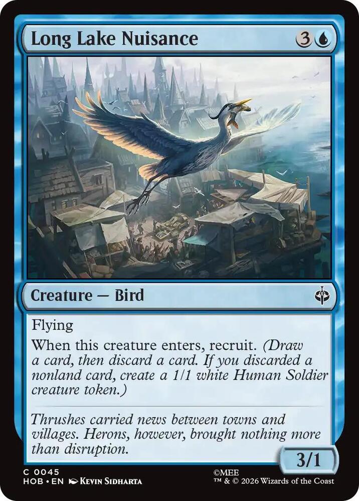 Long Lake Nuisance [Foil] (The Hobbit)(HOB-45)(C)