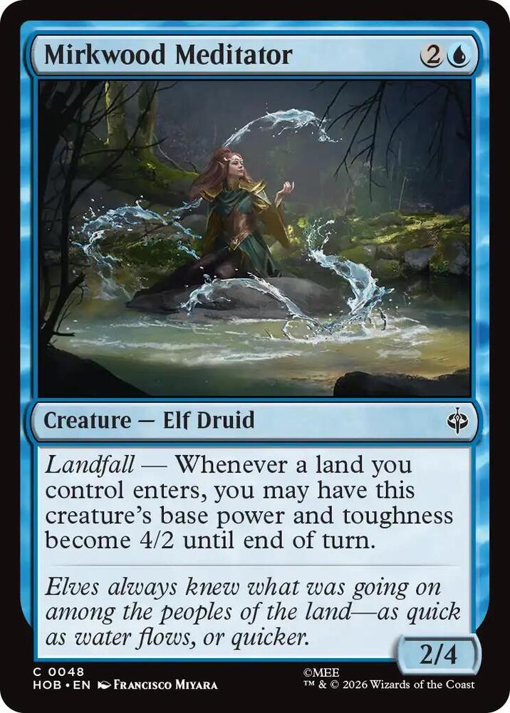 Mirkwood Meditator [Foil] (The Hobbit)(HOB-48)(C)