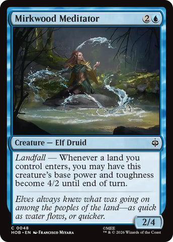 Mirkwood Meditator [Foil] (The Hobbit)(HOB-48)(C)