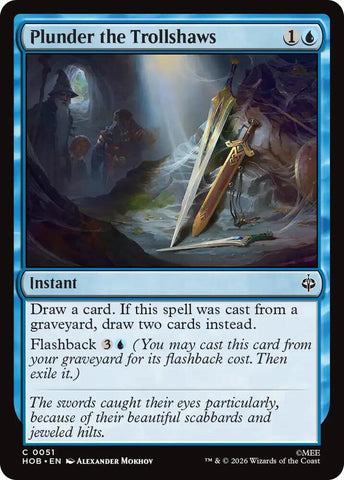 Plunder the Trollshaws [Foil] (The Hobbit)(HOB-51)(C)