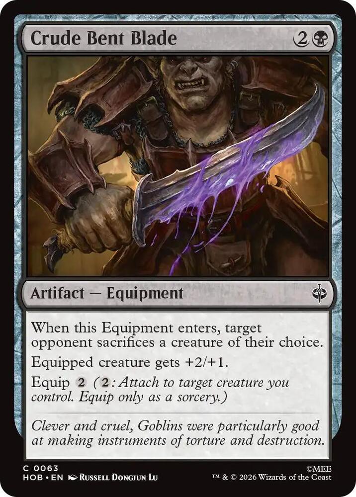 Crude Bent Blade (The Hobbit)(HOB-63)(C)