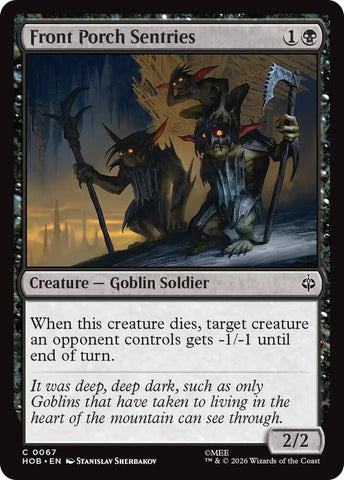 Front Porch Sentries [Foil] (The Hobbit)(HOB-67)(C)