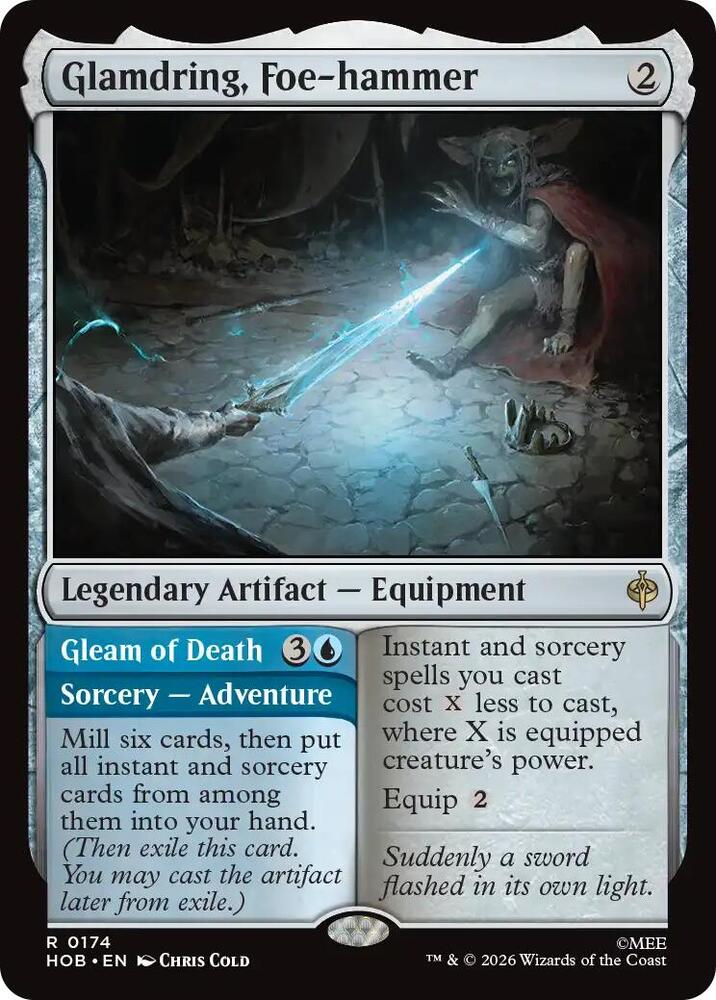 Glamdring, Foe-hammer (The Hobbit)(HOB-174)(R)