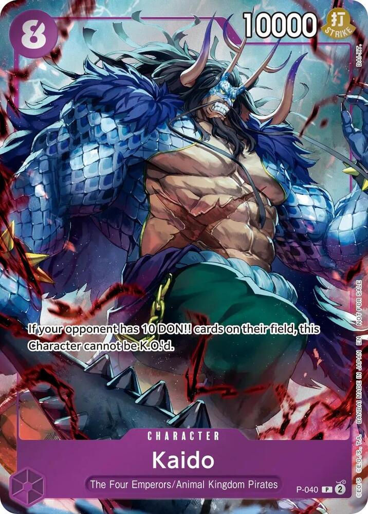 Kaido [Event Pack Vol. 9] [Foil] (One Piece Promotion Cards)(P-040)(PR)