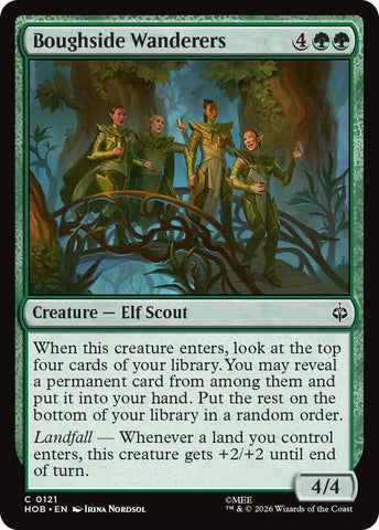 Boughside Wanderers [Foil] (The Hobbit)(HOB-121)(C)