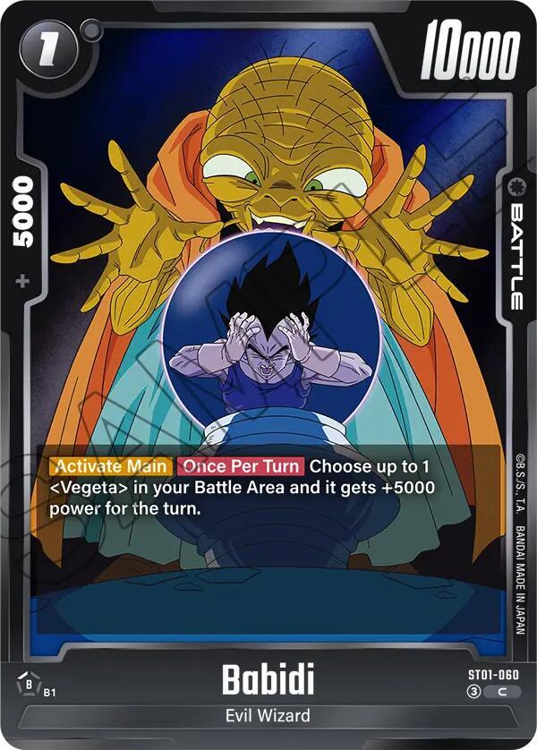 Babidi [060] [Foil] (ST01-060)(C)