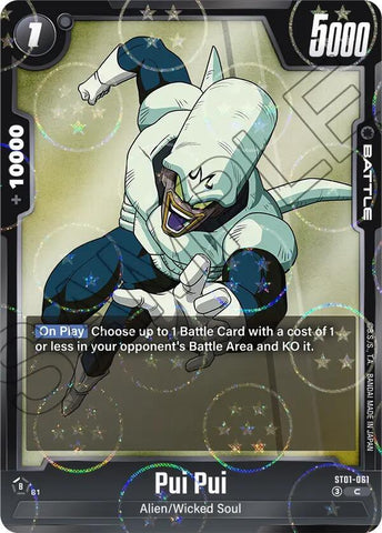 Pui Pui [Dragon Ball Pattern] [Foil] (ST01-061)(C)