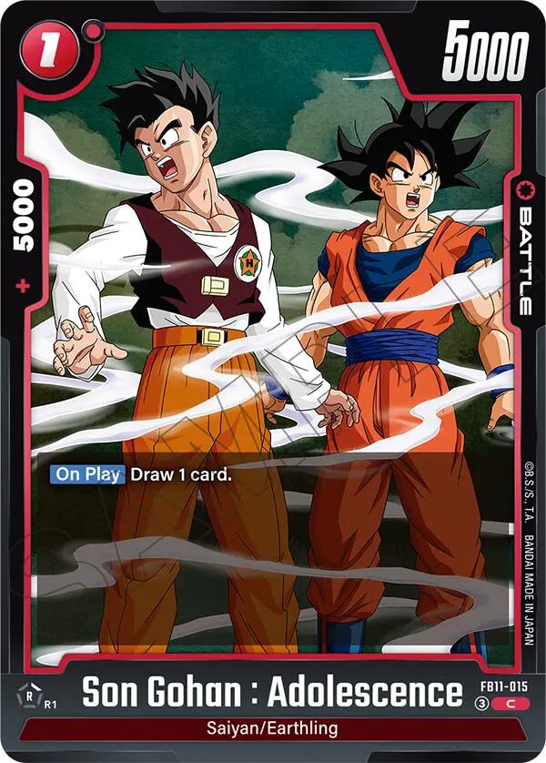 Son Gohan : Adolescence - FB11-015 (FB11-015)(C)
