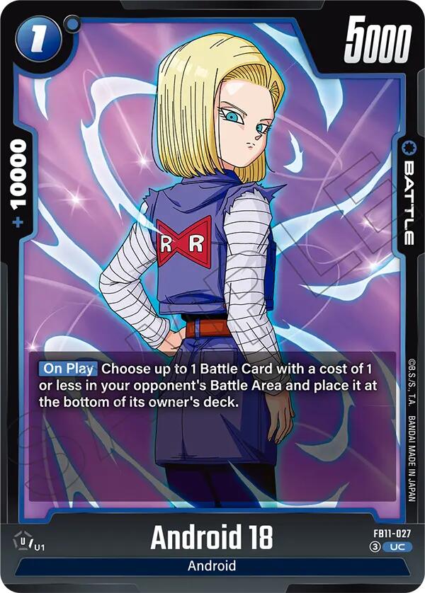 Android 18 (FB11-027)(UC)