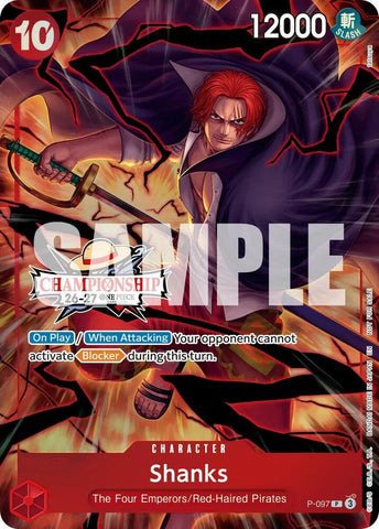 Shanks [CS 26-27 Event Pack] [Foil] (One Piece Promotion Cards)(P-097)(PR)