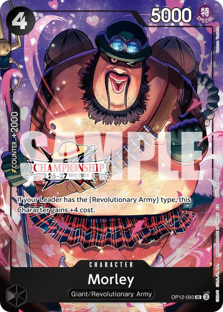 Morley [CS 26-27 Celebration Pack] [Foil] (One Piece Promotion Cards)(OP12-093)(UC)